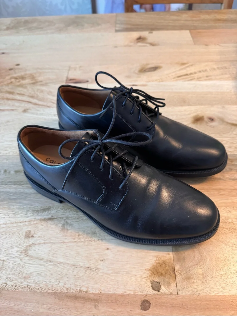 Cole Haan Grand 360 Men’s Black Leather Dress Shoes – Size 8.5